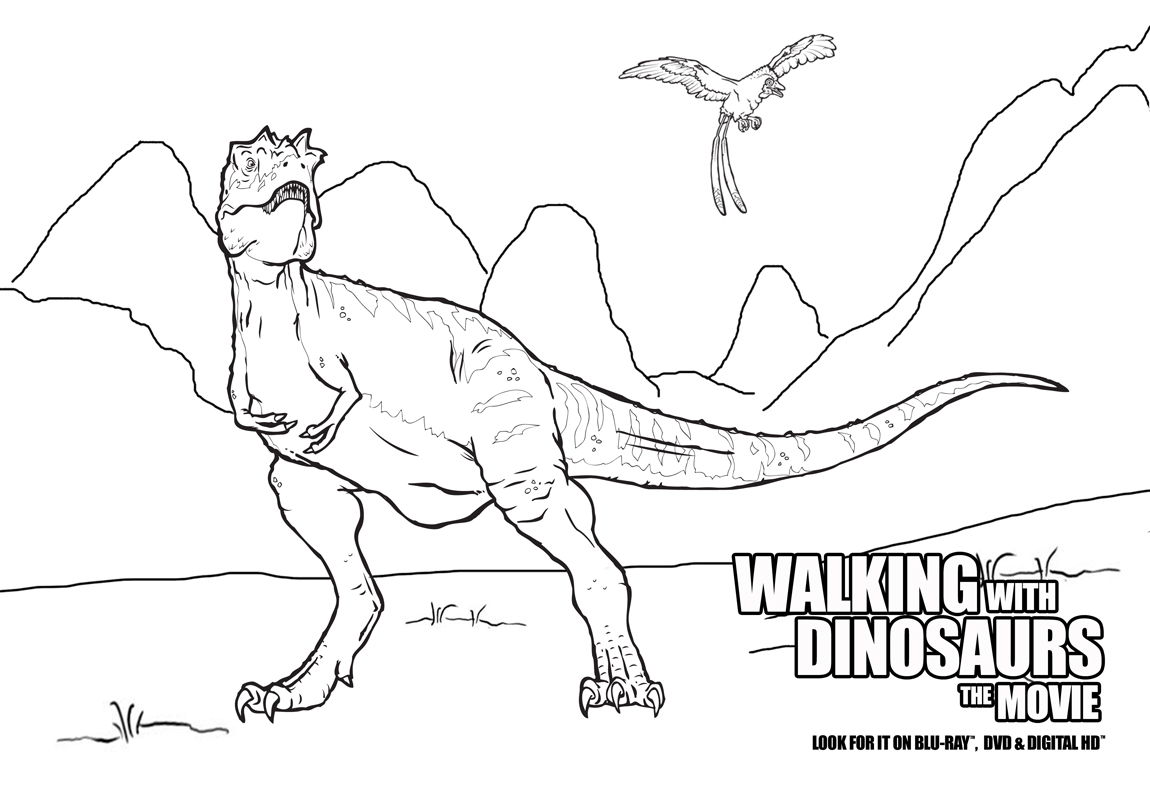 walking with monsters coloring pages - photo #5