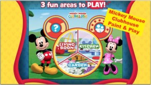 New Disney app Mickey Mouse Clubhouse Paint and Play www.mommymafia.com