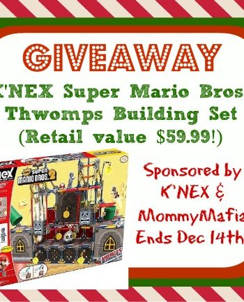 Enter to WIN! K’NEX Super Mario Thwomps Building Set (Retail value $60)