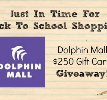 Let Dolphin Mall Miami Put You in a Back To School Shopping Mood With a Chance of Winning a $250 Shopping Spree