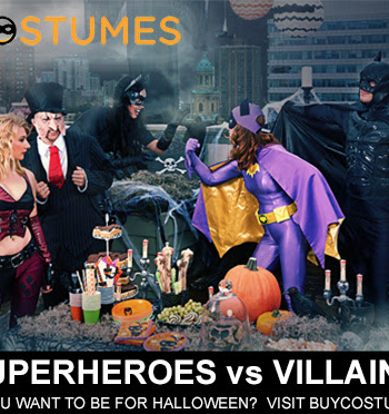 Superheroes vs. Villains Halloween Costumes at BuyCostumes