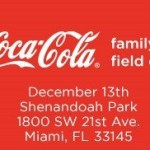 Coca-Cola Family Field Day Shenandoah Park Sat. Dec 13th