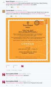 #ClicquotMail Conrad Miami MommyMafia.com