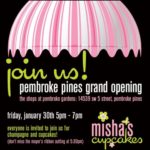 Misha's Cupcakes Pembroke Pines Grand Opening
