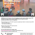 Hurry! Early Bird Discount For PAMM Summer Art Camp Until May31st!