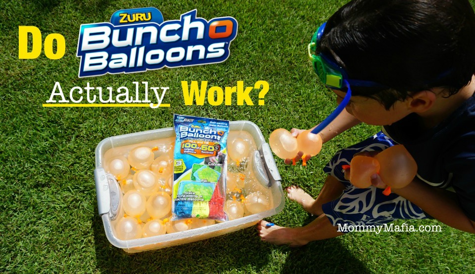 Do Bunch O Balloons Actually work MommyMafia.com