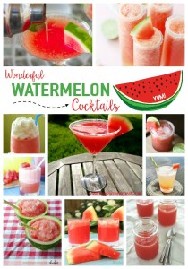 Wonderful Watermelon Cocktails MommyMafia.com