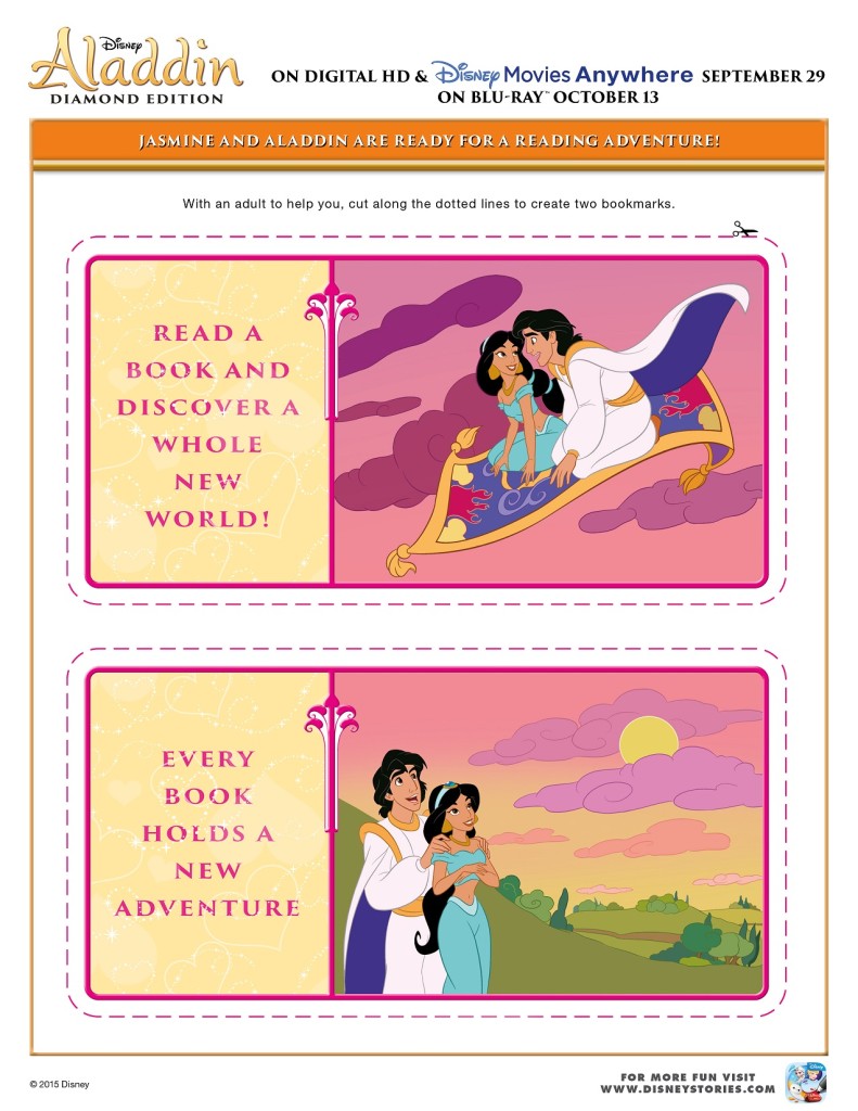 Aladdin Activity Sheet Sept 29-- 15