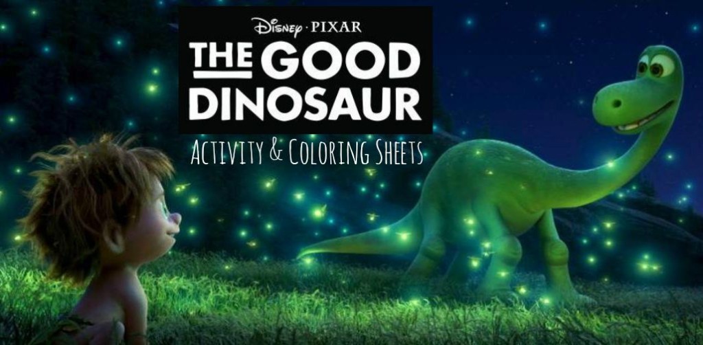 The Good Dinosaur Free Coloring Pages MommyMafia.com