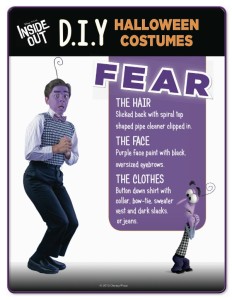 Disney Inside Out Fear costume
