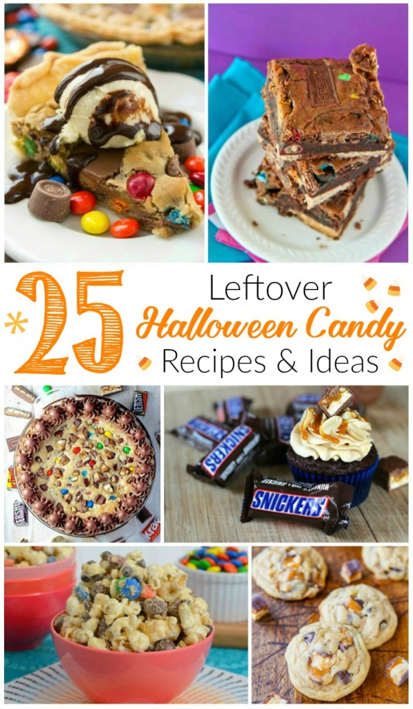25 Leftover Halloween Candy Recipes - Mommy Mafia