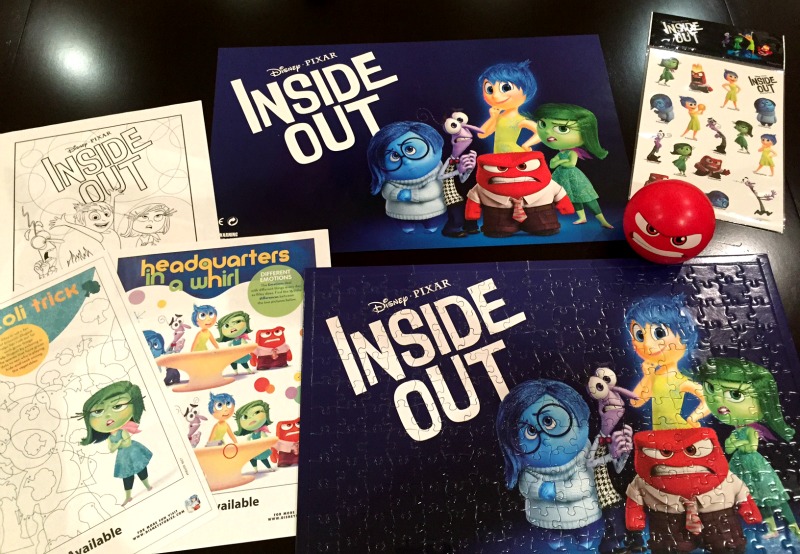 Inside Out activity sheets