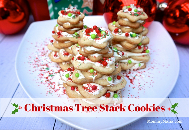 Christmas Tree Stack Cookies