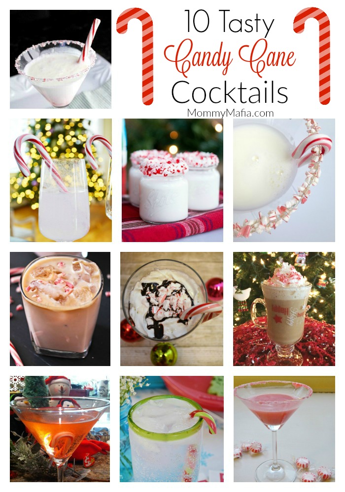 Candy Cane Cocktails