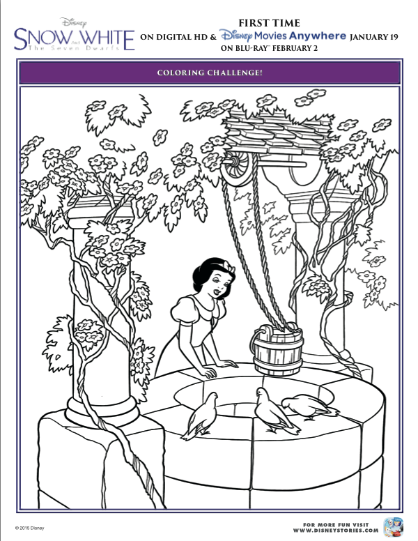 Free Snow White Coloring pages ; Free Disney Princess Coloring Pages; Snow White Free Printables; Free Disney coloring pages