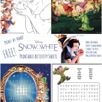 Free Snow White Printables: Activity Pages, Games and More