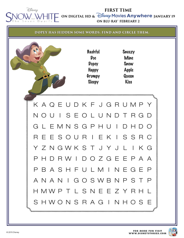 Free Snow White Worksheets perfect for a Disney Princess party. Free Snow White Printables; Free Disney activity pages; Free Snow White Activity pages; Free Printable Snow White worksheets; Snow White and The Seven Dwarfs activity pages