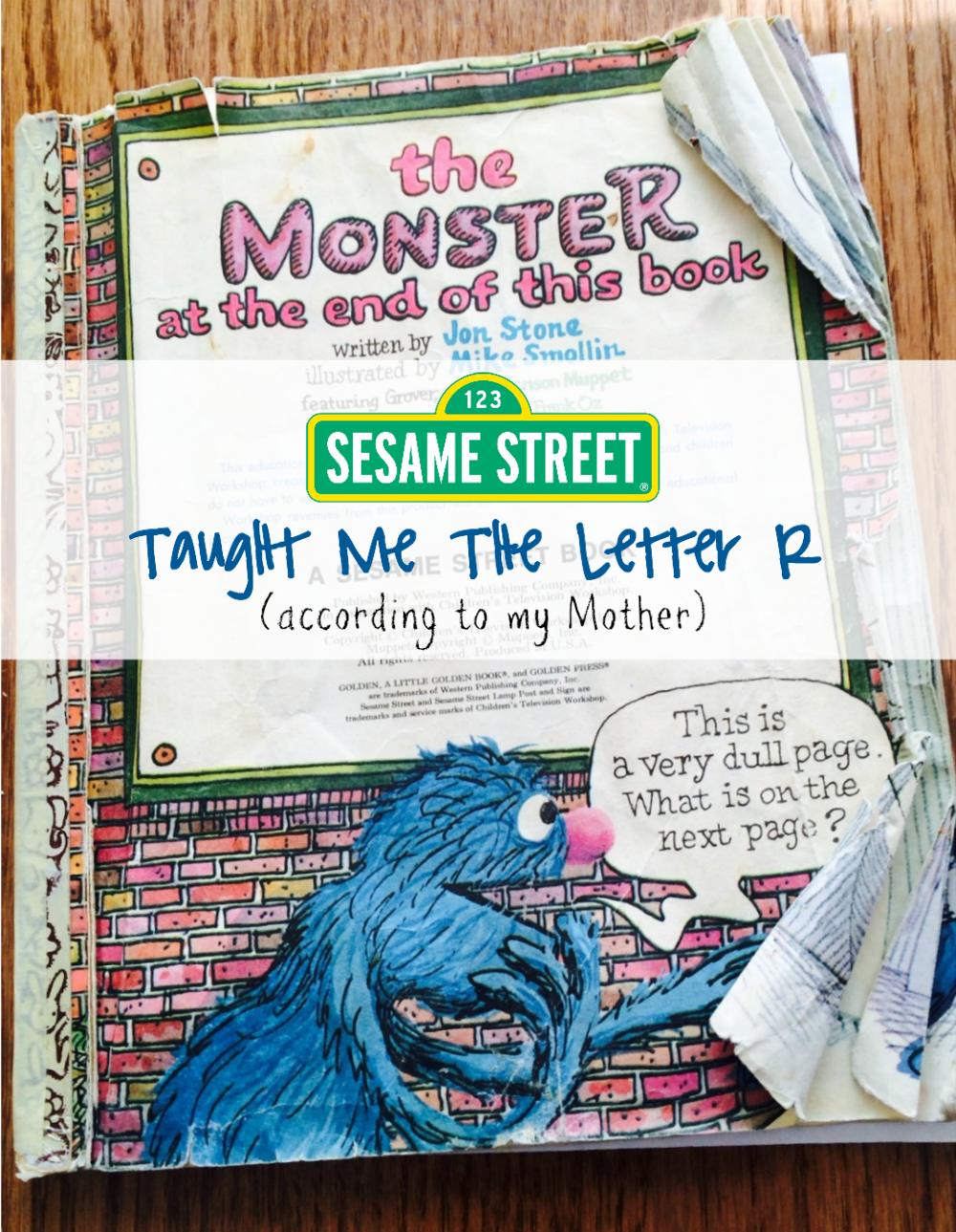 Sesame Street Taught Me The Letter R and my other favorite Sesame Street Memories