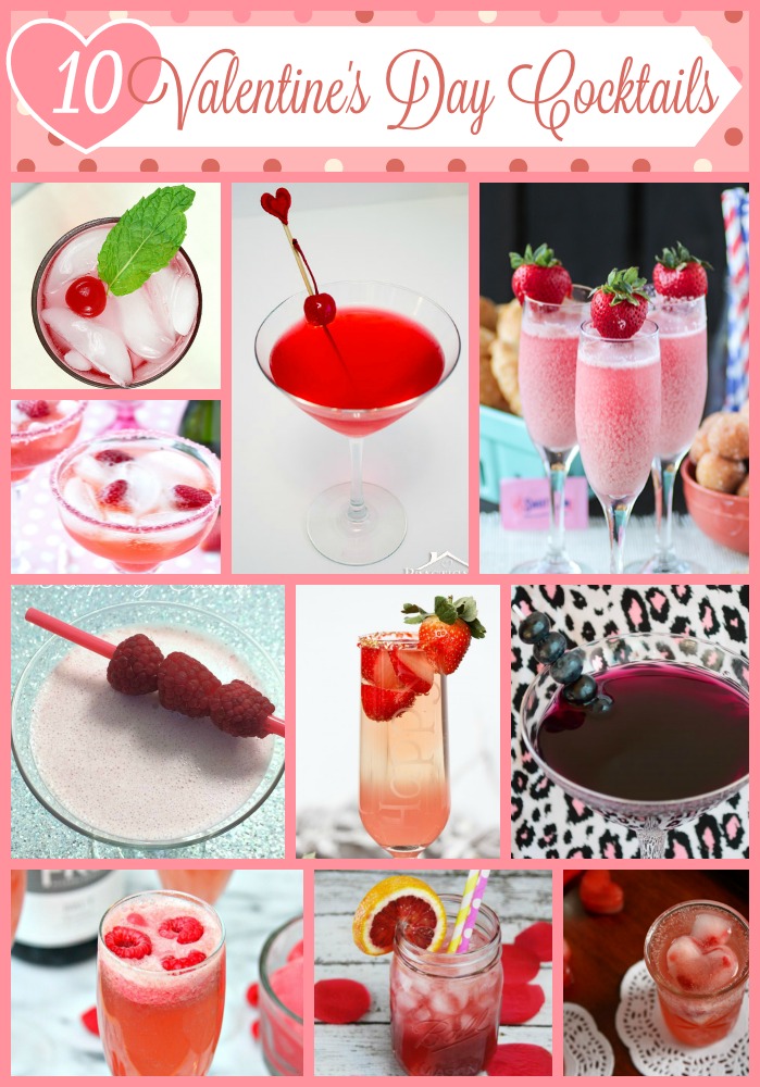 Sexy Valentines Day cocktails
