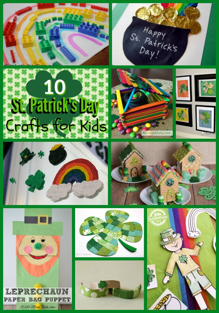 St. Patrick's Day Crafts for Kids - Mommy Mafia