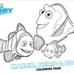 Free Finding Dory Coloring Sheets