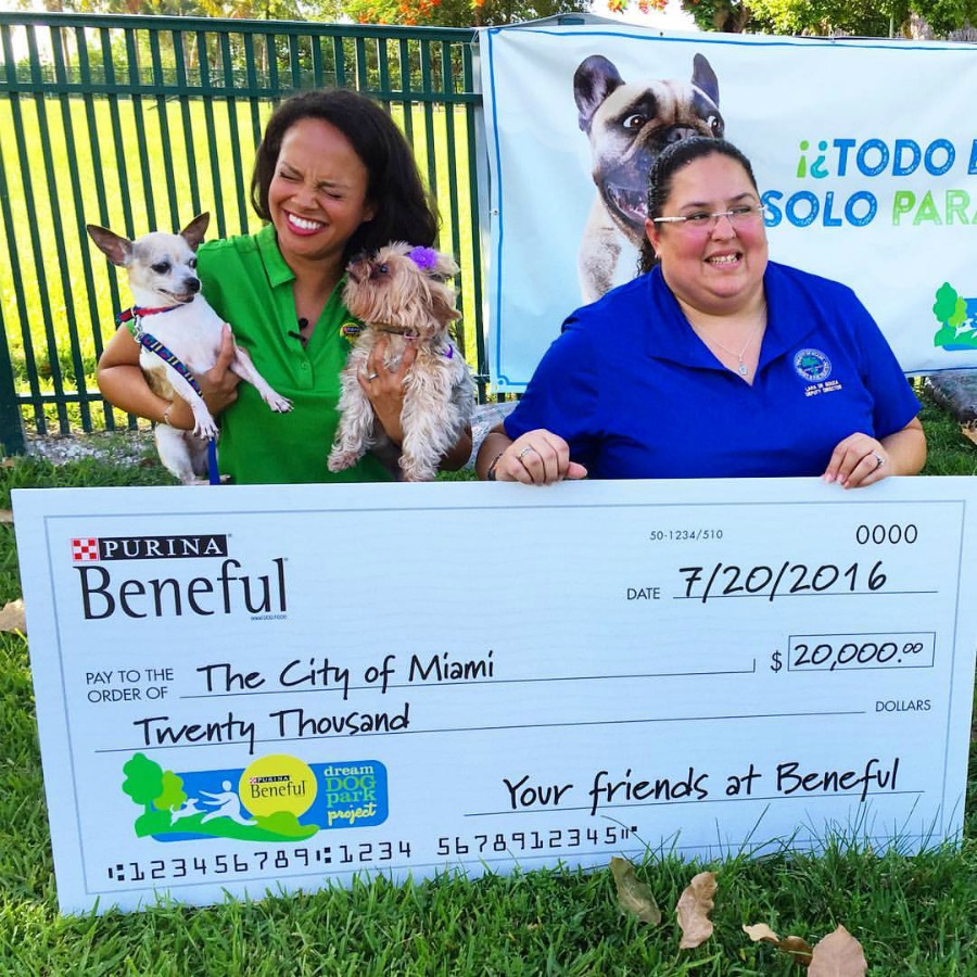 Beneful Donates $20,000 To Local Miami Dog Park