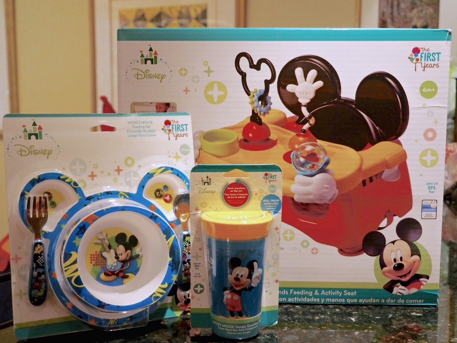 Mickey Mouse Meal Time Fun ; Disney Baby feeding seats