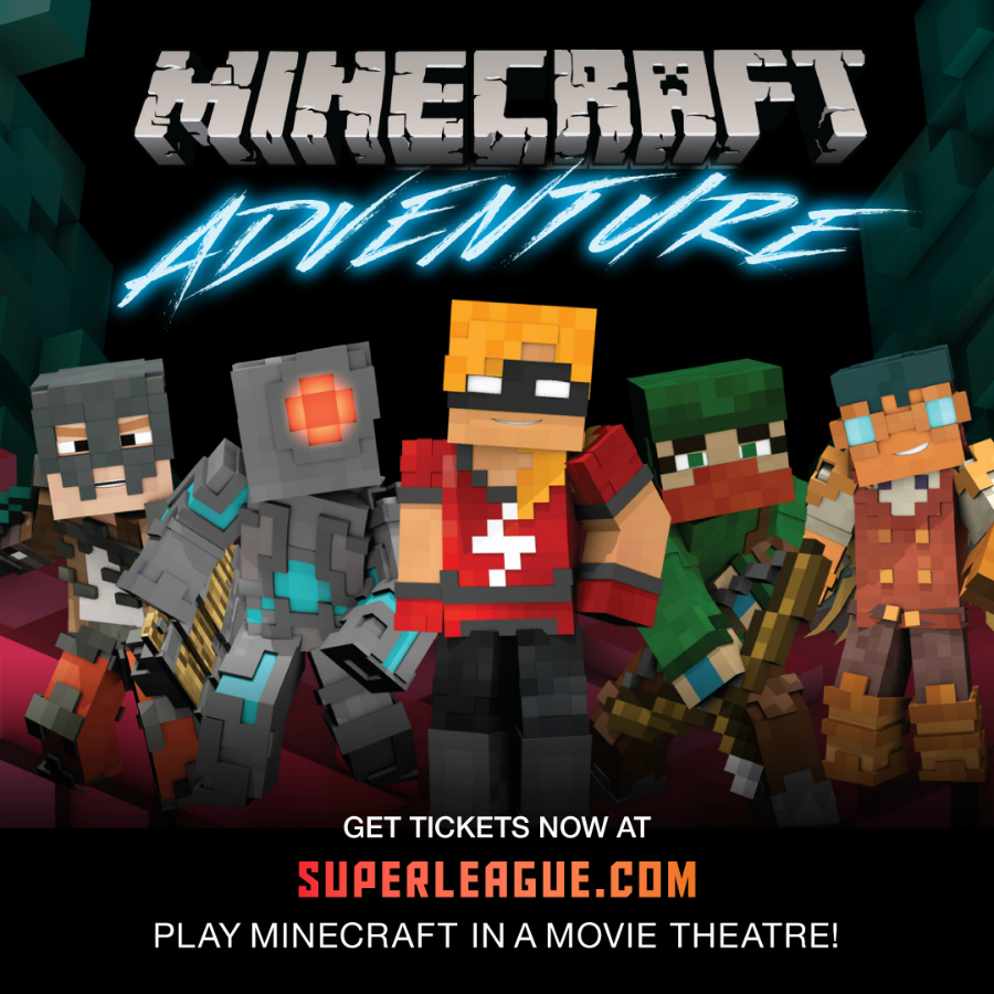 Minecraft At The Movies! Get Your Super League Promo Code HERE