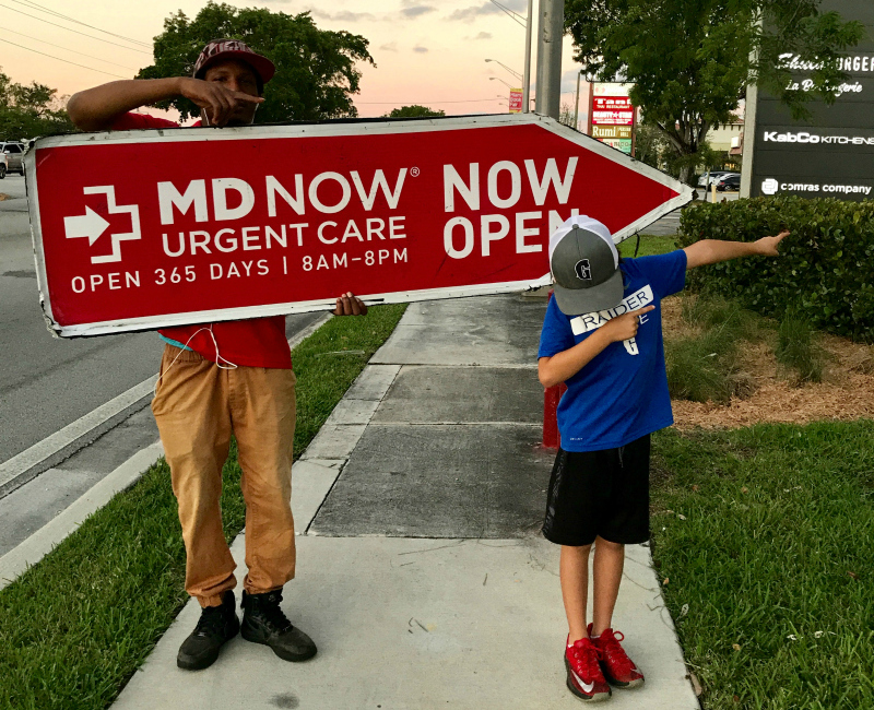 Just Follow The Arrow: MD Now Urgent Care Is Here For You South Florida