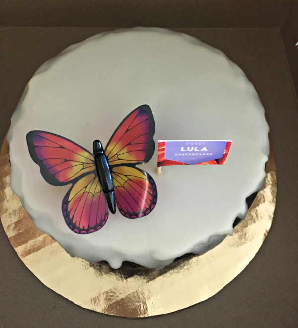 miami butterfly cake